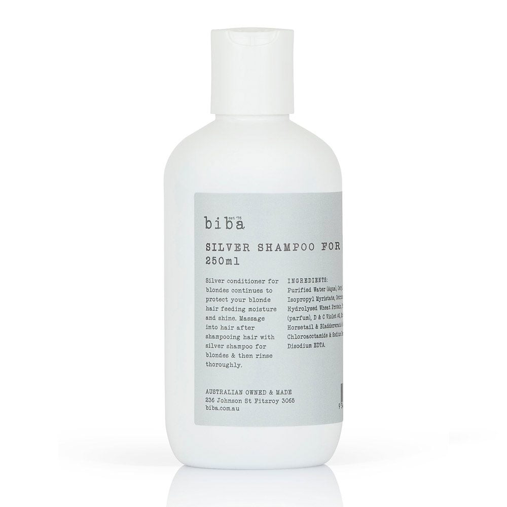 BIBA Silver Shampoo for Blondes