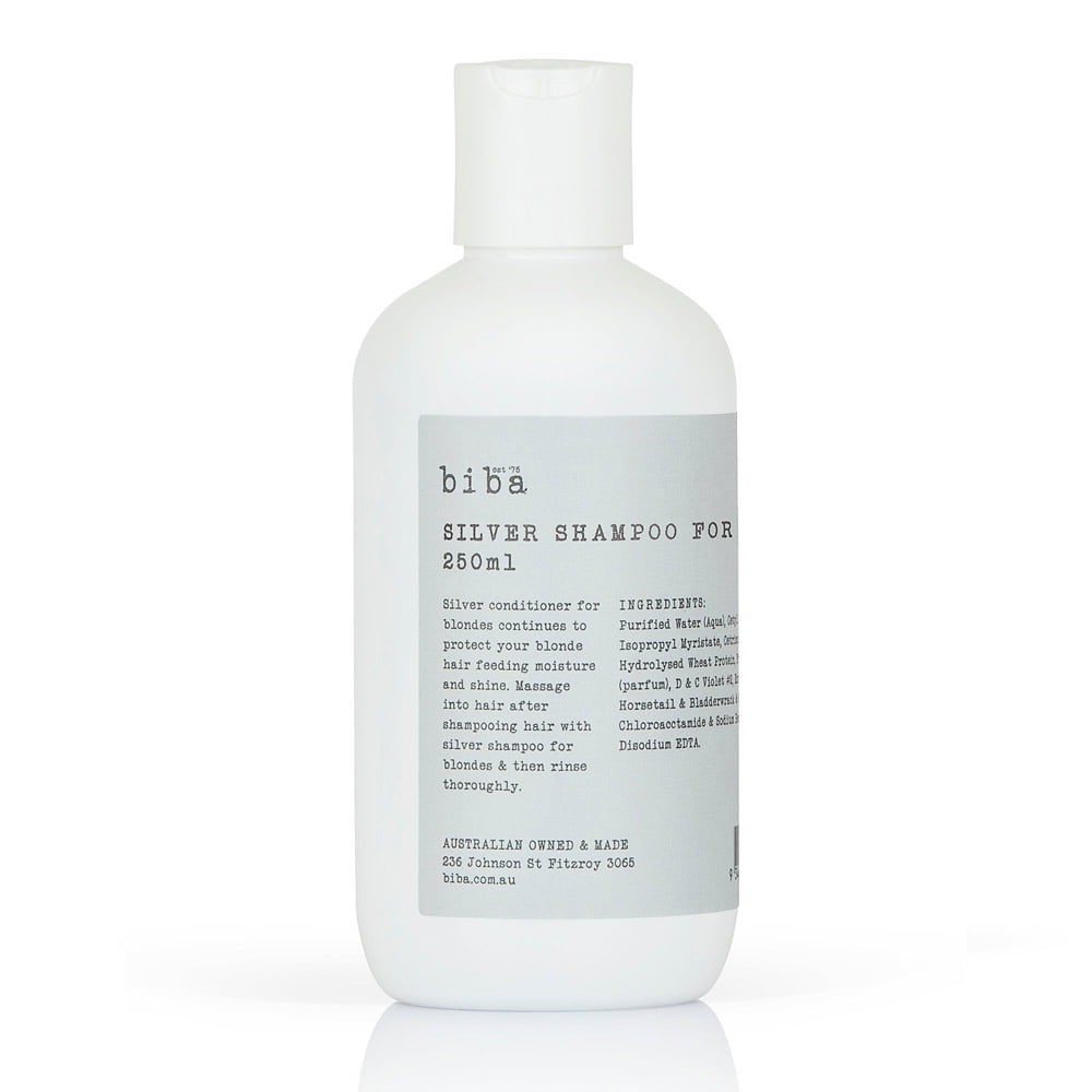 BIBA Silver Shampoo for Blondes - Biba Salon