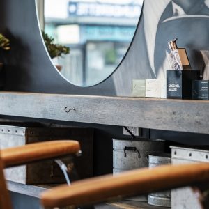 Mirror of Biba Salon Richmond