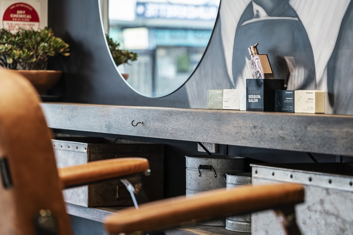 Mirror of Biba Salon Richmond